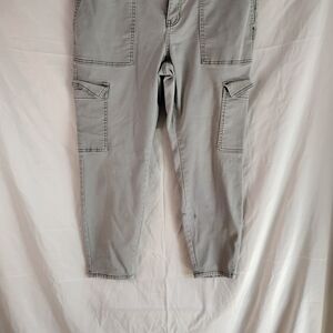 True Craft Men's Light Gray Cargo Pants